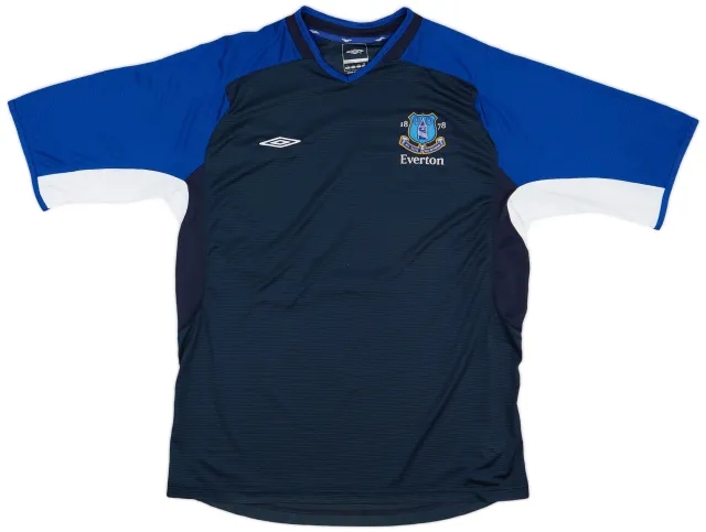 2004-05 Everton Umbro Training Shirt - 9/10 - (L)