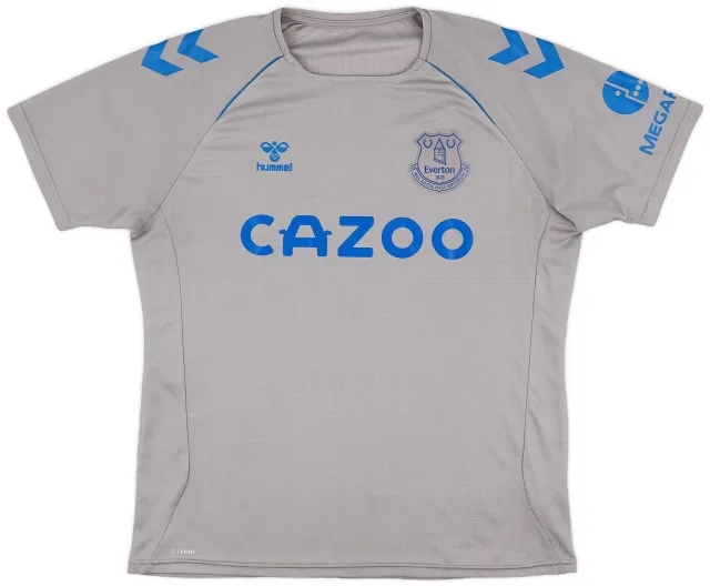 2021-22 Everton Hummel Training Shirt - 8/10 - (L)