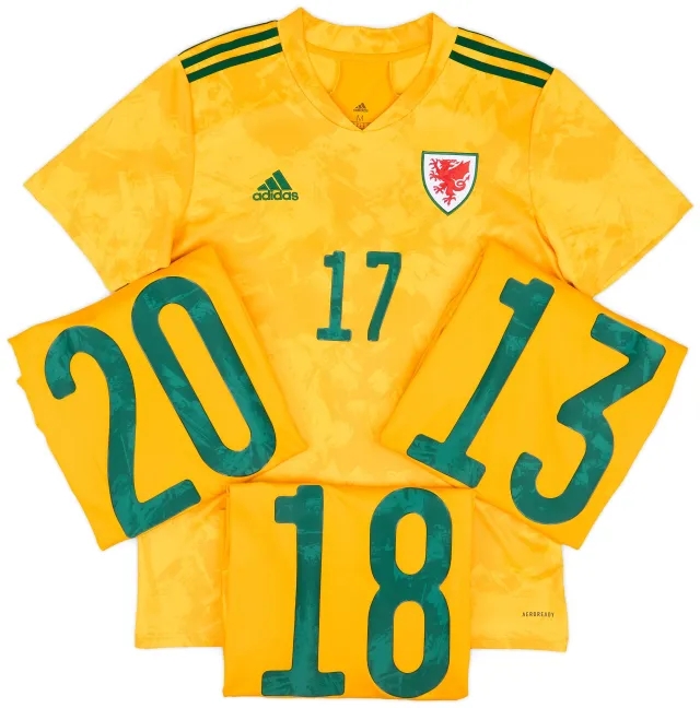 adidas 2020-21 Wales Player Issue Away Shirt # - 7/10 - (M)