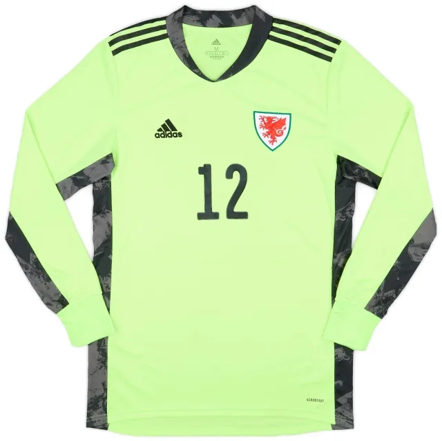 adidas 2020-21 Wales Player Issue GK Shirt #12 (M)