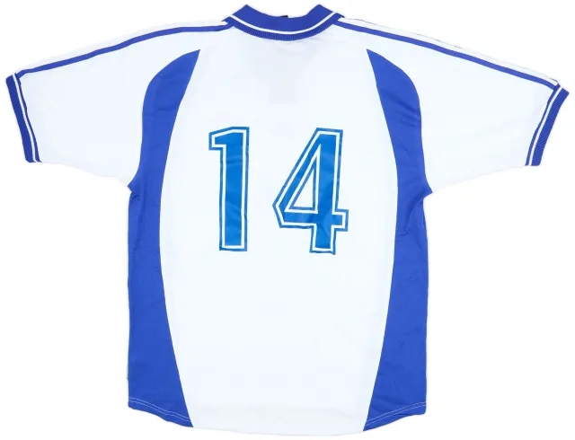 adidas 2000-02 Finland Player Issue Home Shirt #14 (XL)