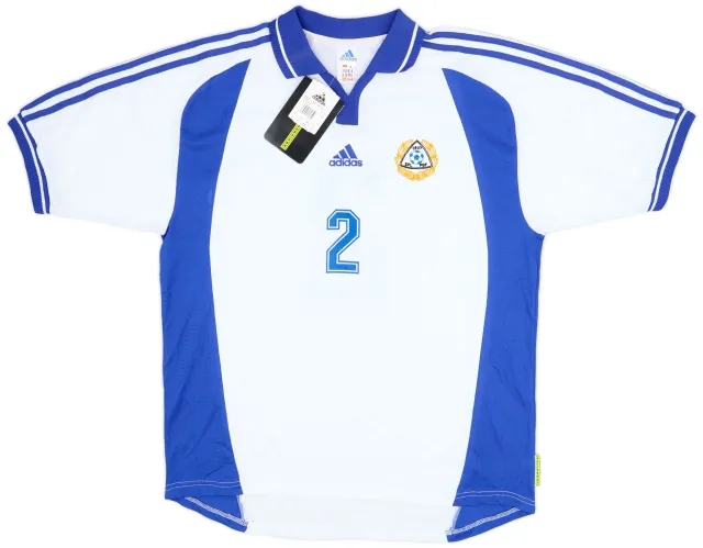 adidas 2000-02 Finland Player Issue Home Shirt #2 (XL)