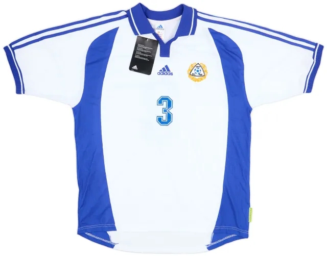 adidas 2000-02 Finland Player Issue Home Shirt #3 (XL)