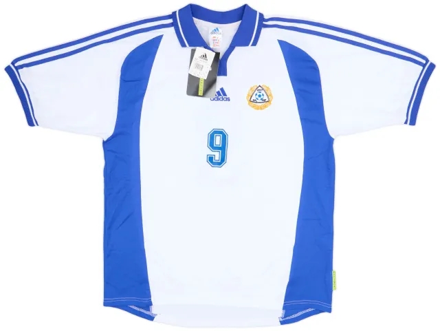 adidas 2000-02 Finland Player Issue Home Shirt #9 (XL)