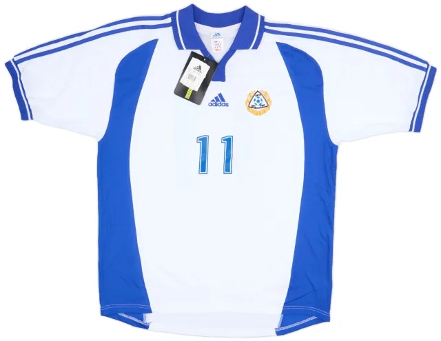 adidas 2000-02 Finland Player Issue Home Shirt #11 (XL)