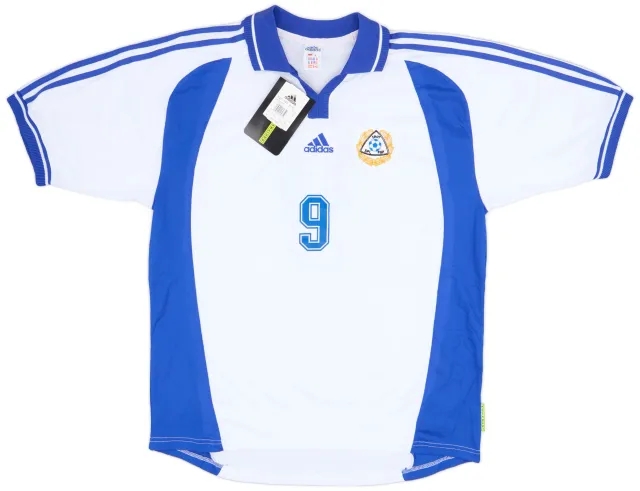 adidas 2000-02 Finland Player Issue Home Shirt #9 (XL)