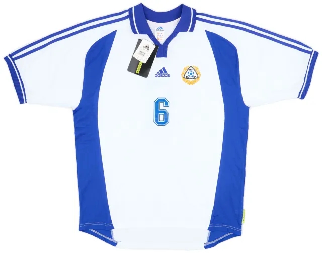 adidas 2000-02 Finland Player Issue Home Shirt #6 (XL)