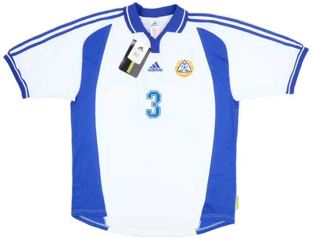 adidas 2000-02 Finland Player Issue Home Shirt #3 (XL)