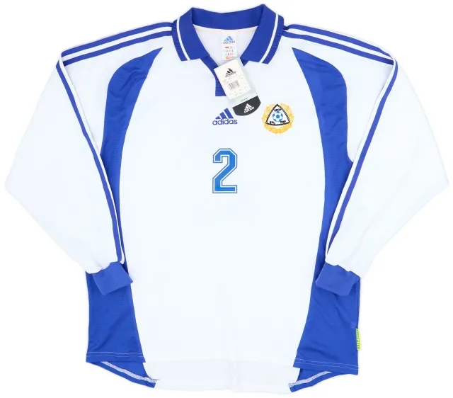 adidas 2000-02 Finland Player Issue Home #2 (XL)