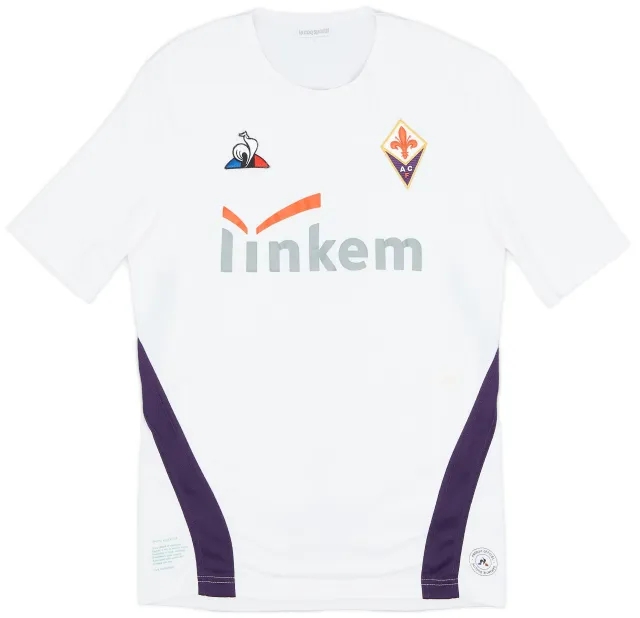 LeCoqSportif 2019-20 Fiorentina Player Issue Away Shirt # - 3/10 - (S)