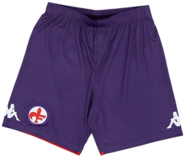 Kappa 2021-22 Fiorentina Home Shorts - 9/10 - (L.Boys)