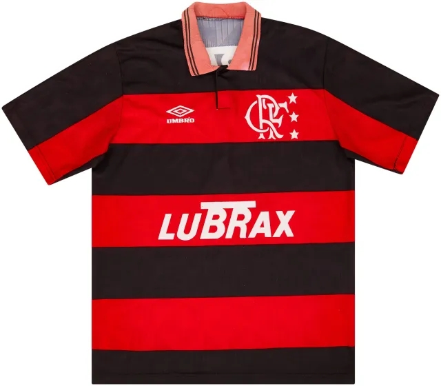 Umbro 1992-93 Flamengo Home Shirt - 7/10 - (L)
