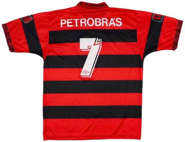 Umbro 1994-95 Flamengo Centenary Home Shirt - 8/10 - (XL)