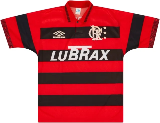 Umbro 1994-95 Flamengo Centenary Home Shirt #7 - 8/10 - (L)