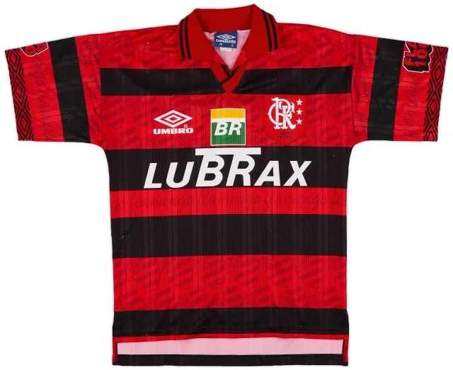 Umbro 1995-96 Flamengo Centenary Home Shirt - 8/10 - (M)