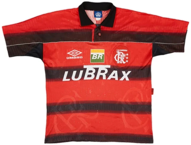 Umbro 1997-99 Flamengo Home Shirt - 7/10 - (L)