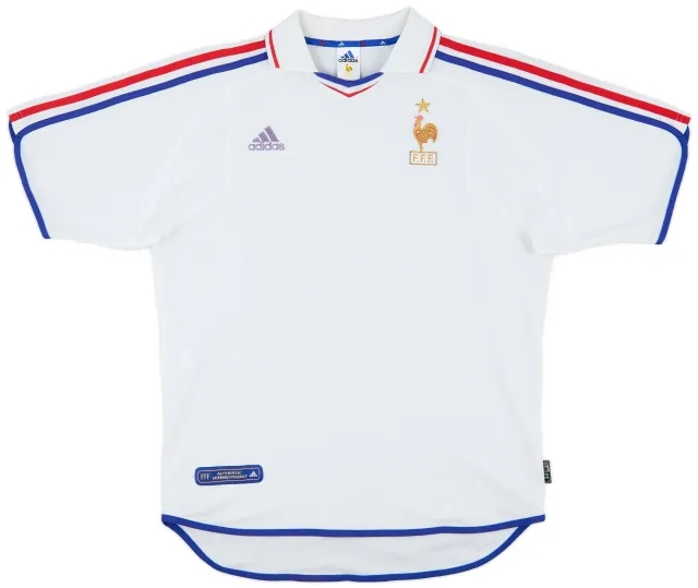 adidas 2000-02 France Away Shirt - 6/10 - (M)