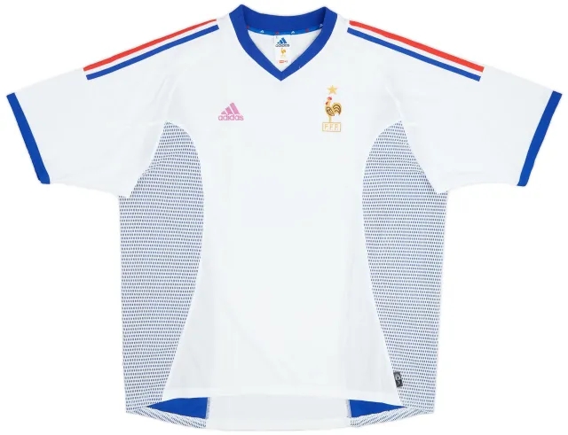 adidas 2002-04 France Away Shirt - 5/10 - (XXL)