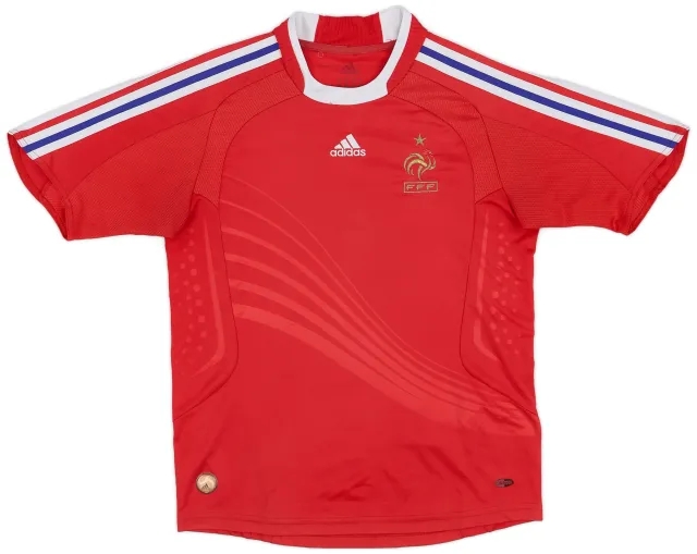 adidas 2007-08 France Away Shirt - 6/10 - (M.Boys)