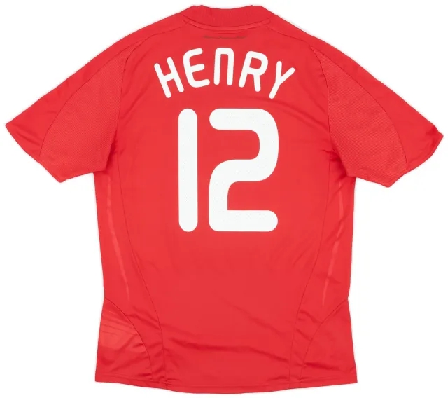 adidas 2007-08 France Away Shirt Henry #12 - 7/10 - (L)