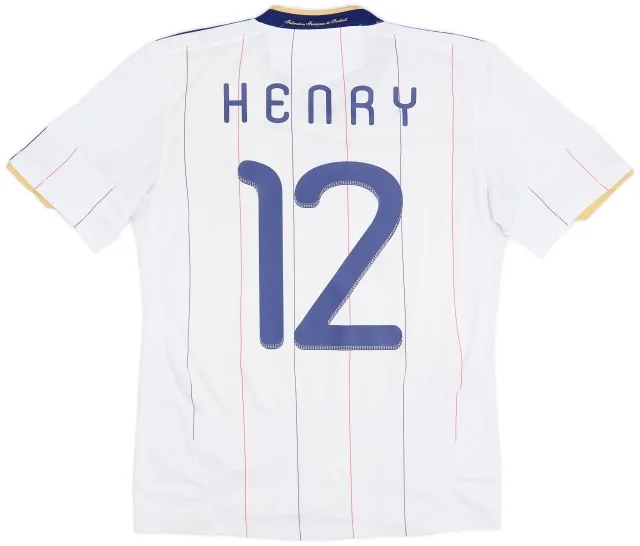 adidas 2009-10 France Away Shirt Henry #12 - 6/10 - (S)