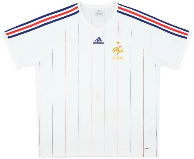 adidas 2009-10 France Basic Away Shirt - 6/10 - (XL)