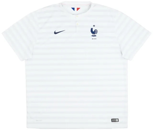 Nike 2014-15 France Away Shirt - 8/10 - (XXL)