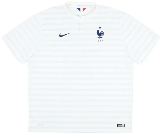 Nike 2014-15 France Away Shirt - 8/10 - (XXL)