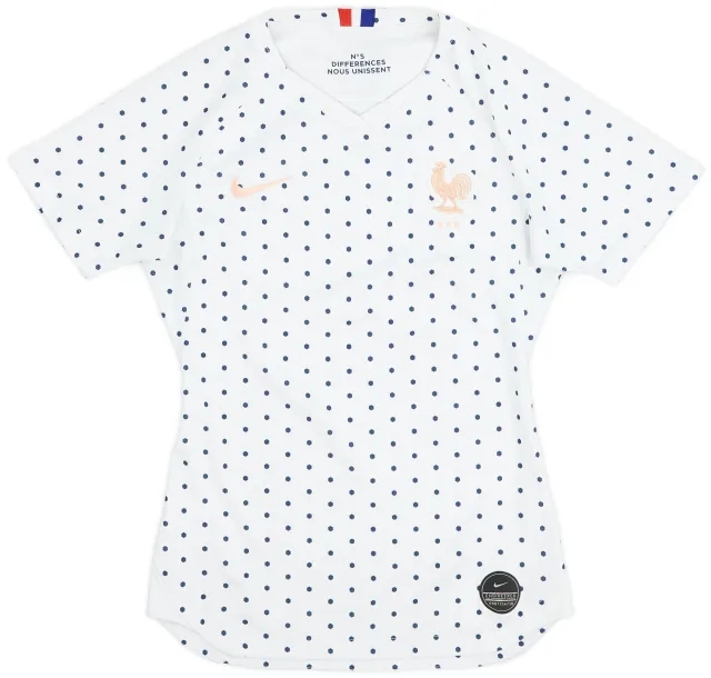 Nike 2019-20 France Women's Away Shirt - 9/10 - (Women's XS)