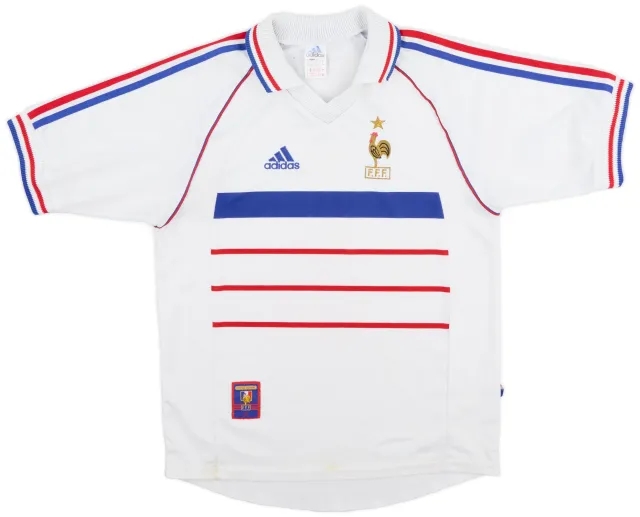 adidas 1998 France Away Shirt - 6/10 - (S)