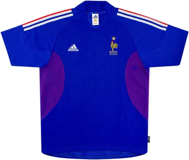 adidas 2002-04 France Home Shirt - 5/10 - (XL)