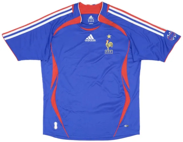 adidas 2006-07 France Home Shirt - 8/10 - (XL.Boys)