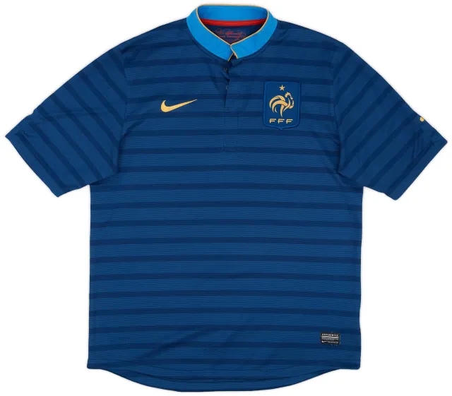 Nike 2012-13 France Home Shirt - 8/10 - (L)