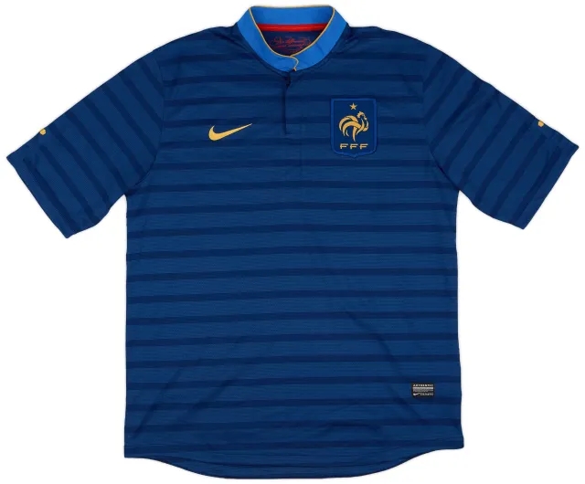 Nike 2012-13 France Home Shirt - 8/10 - (L)