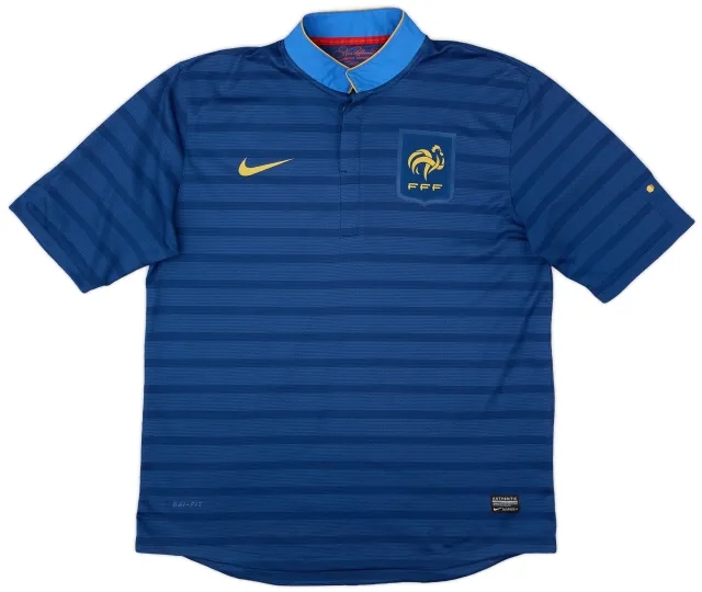 Nike 2012-13 France Home Shirt - 8/10 - (L)