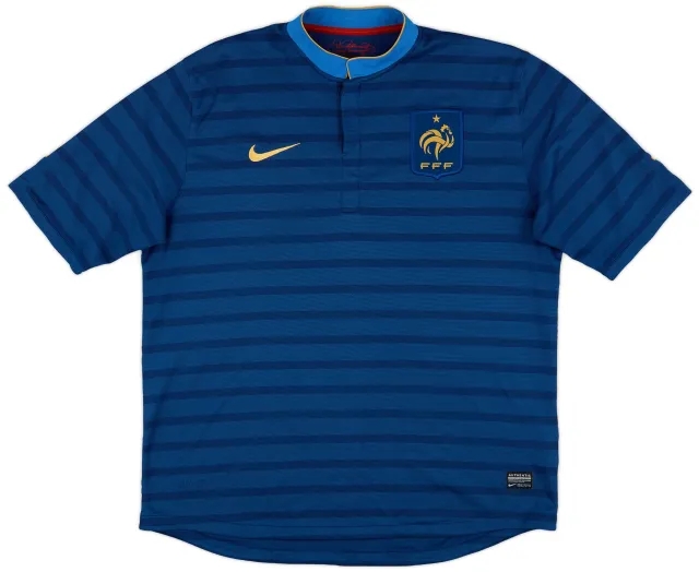 Nike 2012-13 France Home Shirt - 8/10 - (XL)