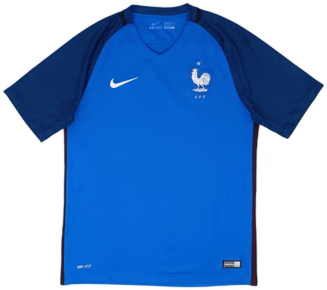 Nike 2016-17 France Home Shirt - 8/10 - (M)