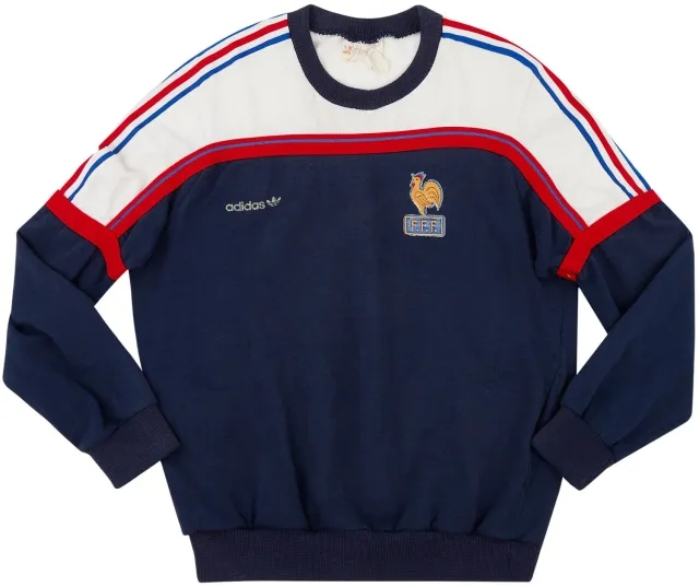 1980s France adidas Sweat L/S Top - 6/10 - S