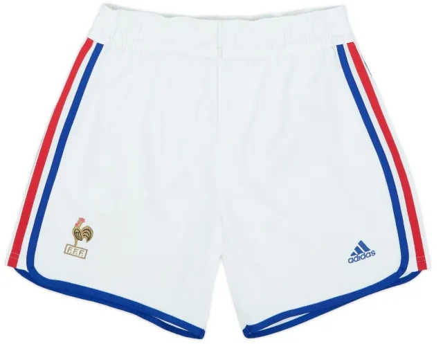 adidas 2000-02 France Home Shorts - 6/10 - (S)