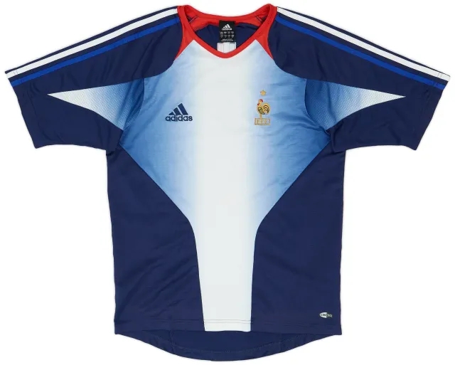 2006-08 France adidas Training Shirt - 7/10 - (S)