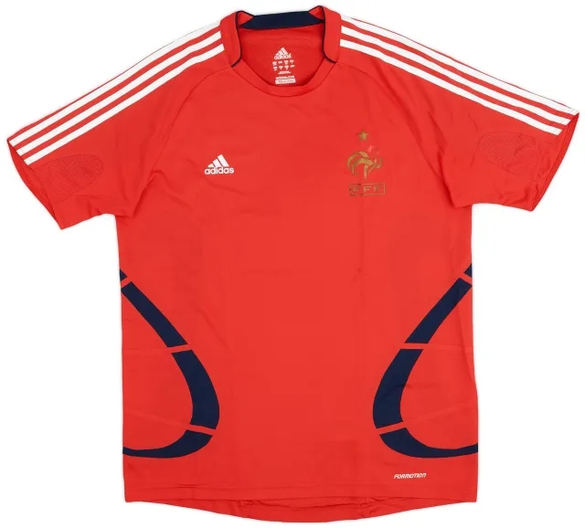 adidas 2007-08 France Formotion Training Shirt - 9/10 - (L)