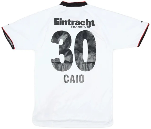 Jako 2008-11 Eintracht Frankfurt Away Shirt Caio #30 - 9/10 - (S)