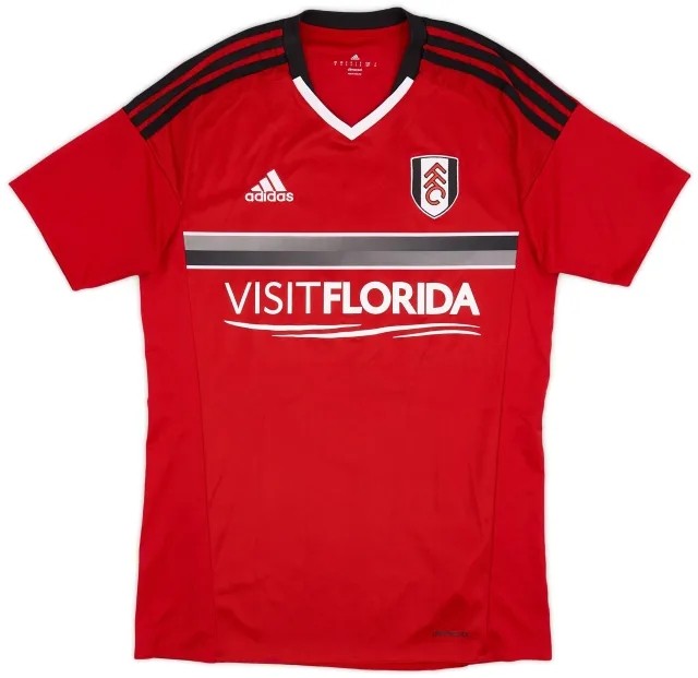 adidas 2016-17 Fulham Away Shirt #14 - 9/10 - (S)
