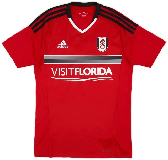 adidas 2016-17 Fulham Away Shirt #5 - 9/10 - (S)