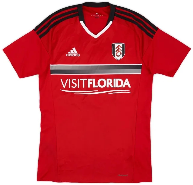adidas 2016-17 Fulham Away Shirt #10 - 7/10 - (S)