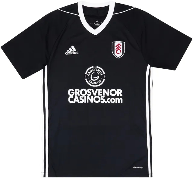adidas 2017-18 Fulham Away Shirt #22 - 8/10 - (S)