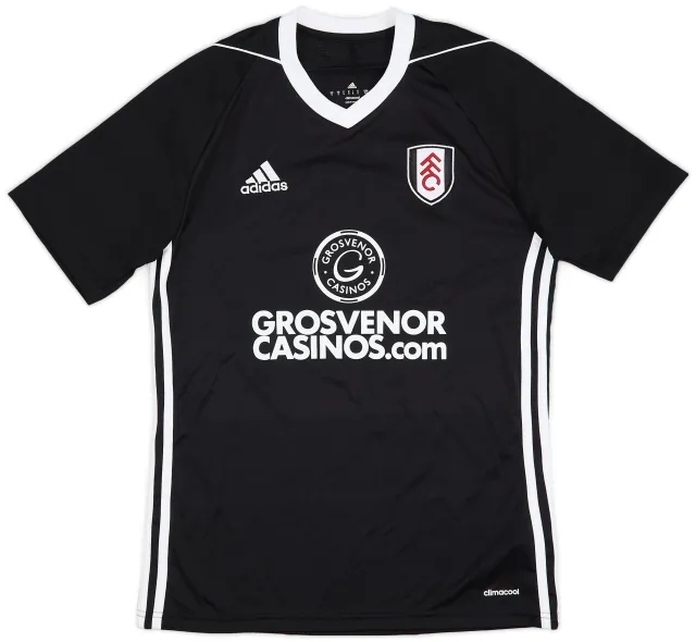 adidas 2017-18 Fulham Away Shirt #5 - 7/10 - (S)
