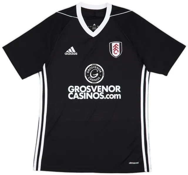 adidas 2017-18 Fulham Away Shirt #3 - 8/10 - (S)