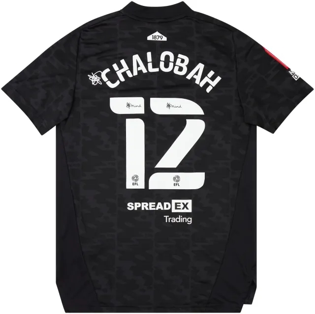 adidas 2021-22 Fulham Match Issue FA Cup Away Shirt Chalobah #12