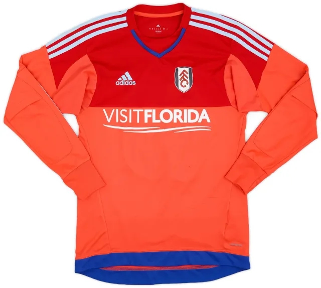 adidas 2015-16 Fulham Youth GK Shirt #13 - 7/10 - (S)